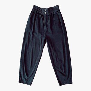 Pistola Denim • high-rise tapered trousers with‎ elastic waist • size M